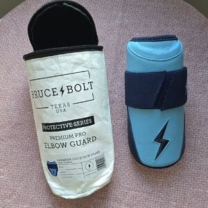 BRUCE BOLT Blue Elbow Guard